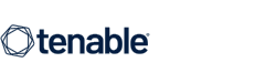  Logo of Tenable featuring the company name in blue text with a geometric design on the left.