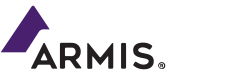  Logo with a purple triangular arrow pointing upward, followed by the word "ARMIS" in black.