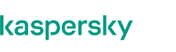  Green Kaspersky logo on a white background.